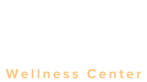 Medical center branding text